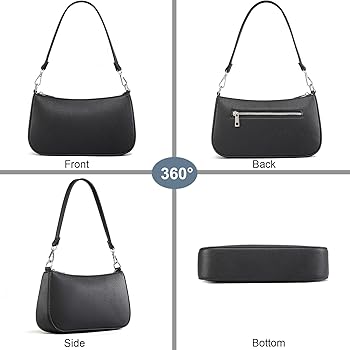 NIUEIMEE ZHOU Small Shoulder bag with 2 Removable Straps Cross