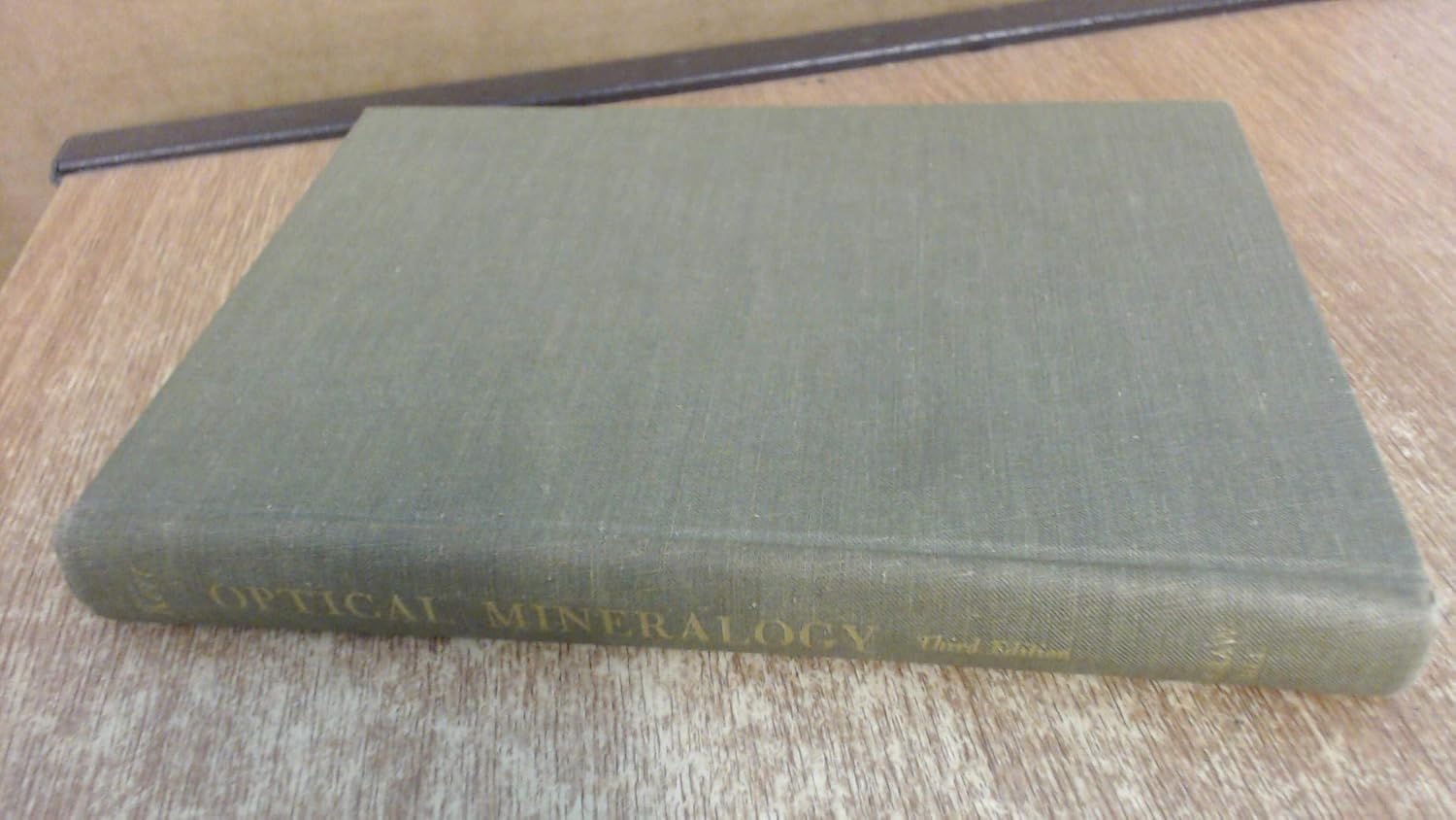 Optical Mineralogy 3ED Kerr, Paul F 9780070342101 Books Amazon.ca