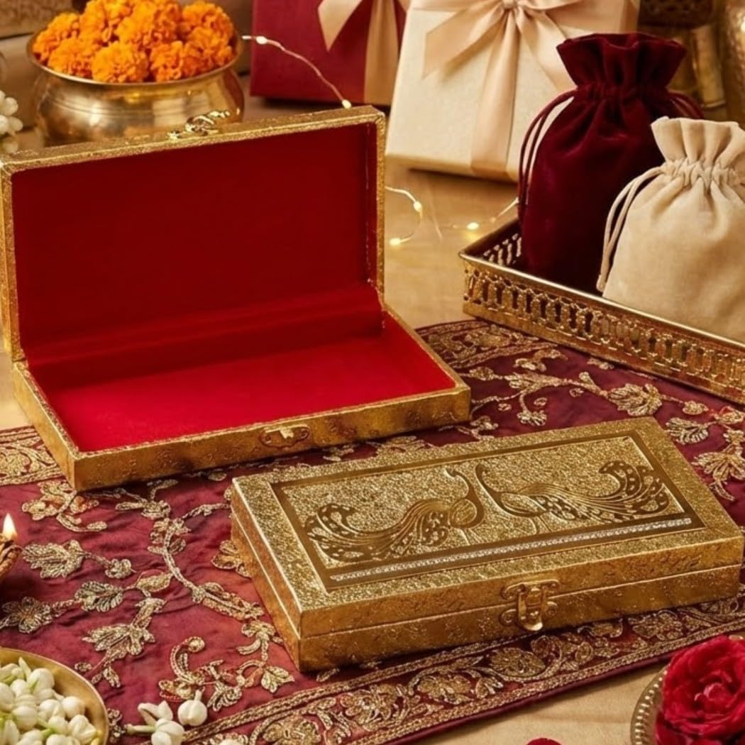 Designer Shagun Cash Box - Luxury Gifting Box -3