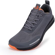 Mens Zero Drop Running Shoes - Wide Toe Box Athletic Walking Sneakers
