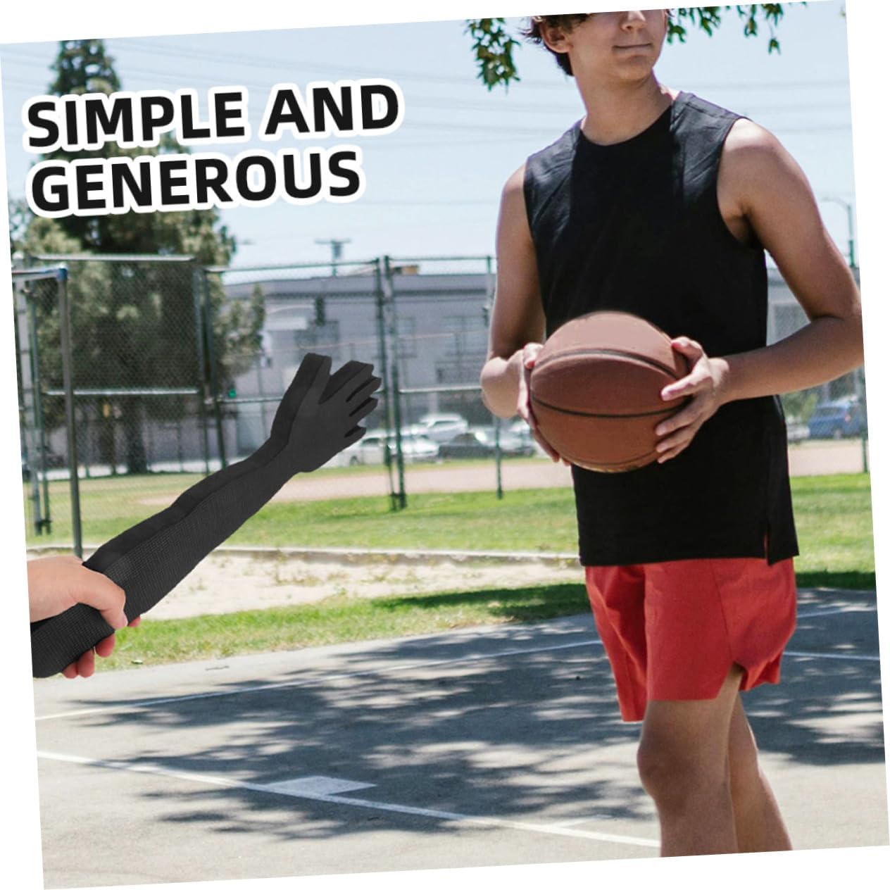 1Pair Basketball Blocking Bar Flexible Interference Sticks for Training Durable Design for Skill Development and Control Practice for Teenagers and