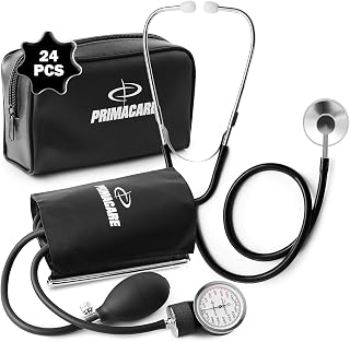 Primacare CSDS-9195 Adult Blood Pressure Kit with D-Ring Cuff, Classic Series (Pack of 24)