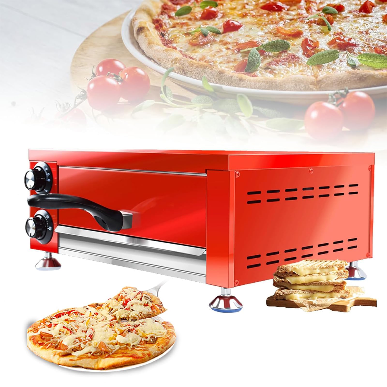 Four à pizza électrique de table pour des soirées conviviales en famille