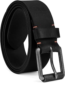 Timberland mens 40mm Workwear Leather Belt