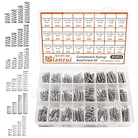Vista 9 de Dianrui 133 PCS Extension Spring Assortment Kit 18 Different Sizes Small Spring Zinc Plated Extension Springs for Home Repairs & DIY Springs