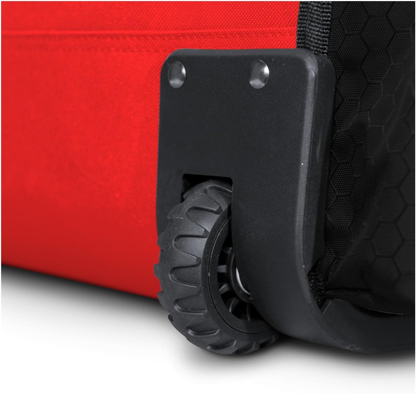 Boombah Rolling Superpack Baseball/Softball Gear Bag - 23-1/2" x 13-1/2" x 9-1/2" - Telescopic Handle and Holds 4 Bats - Wheeled Version