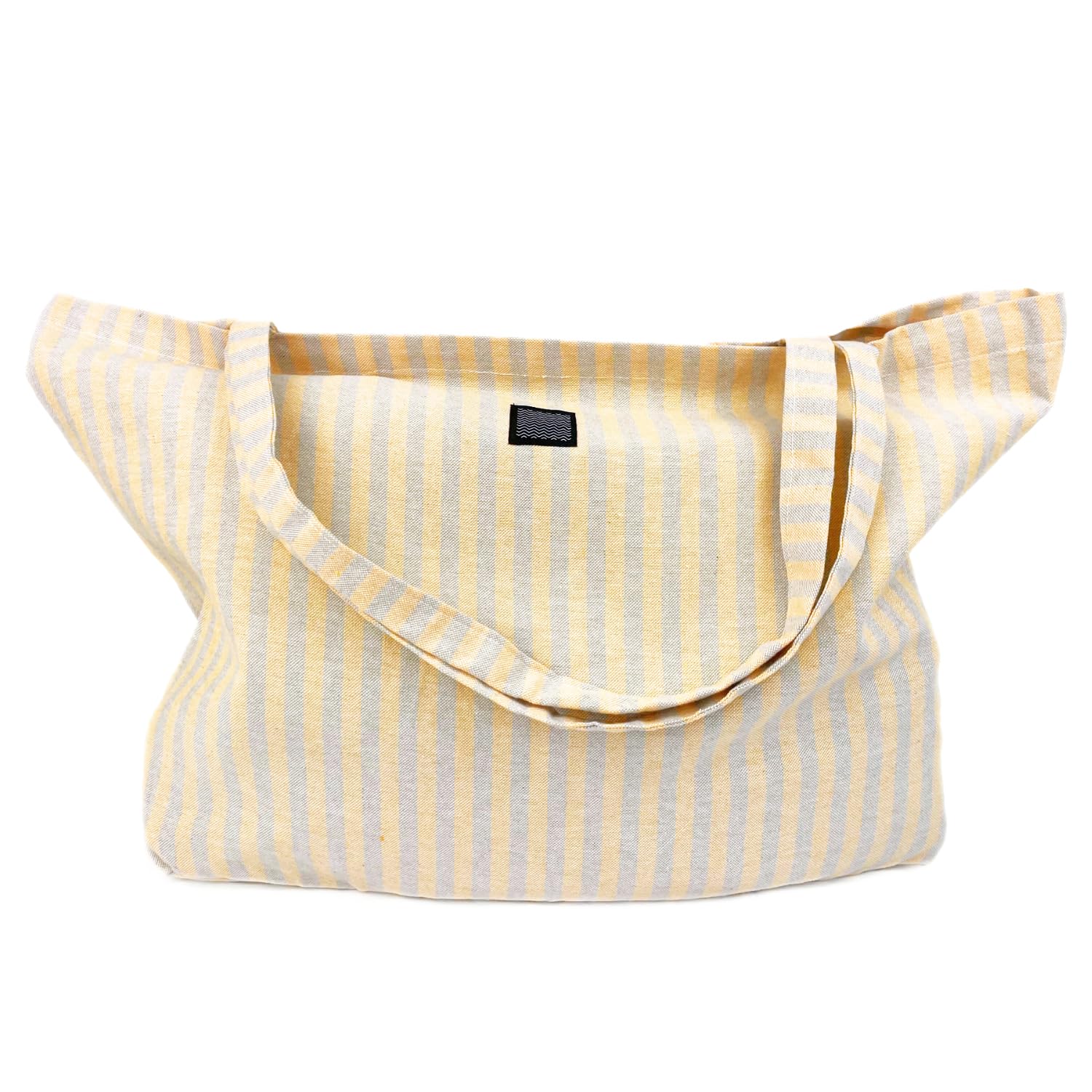 MOMOMUS Bolsa de Playa XXL - Bolsillo Interior - 65x40 cm