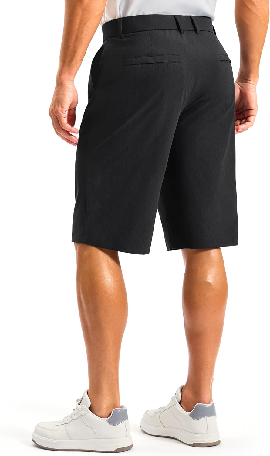 G Gradual Men's Golf Shorts 12" Long with 4 Pockets Lightweight Casual Knee Length Short Quick Dry Hiking Work Travel Shorts - Image 2