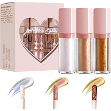 Color Shift Eye Shadow, Chameleon Eye Shadow - 3X Glitter Multi Chrome Eyeshadow Makeup, Quick Dry Smooth Shimmer Eye Shadow for Lips All Day Wear |