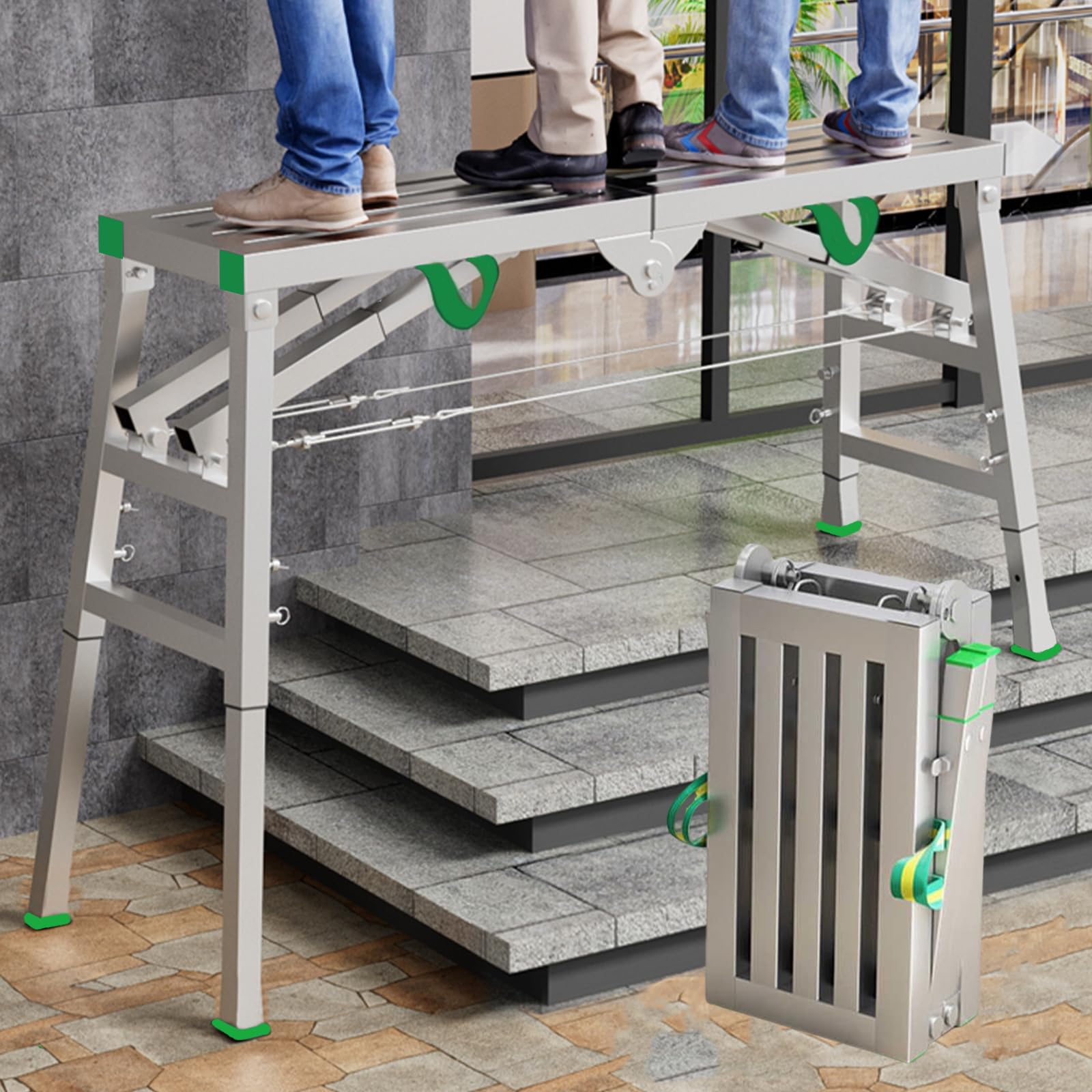 Marchepied portable pour projets de construction et aménagement de la maison