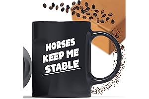 Coffee Mug for Horse Lovers | Horses Keep Me Stable