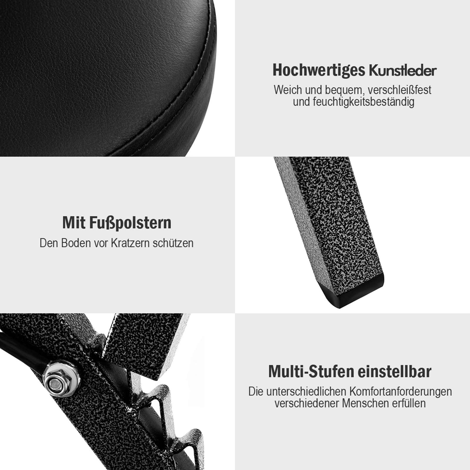 COSTWAY Massagestuhl klappbar höhenverstellbar tragbar mit Tragetasche