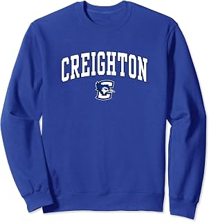 Creighton Bluejays Arch Over Royal Officially Licensed Sweatshirt