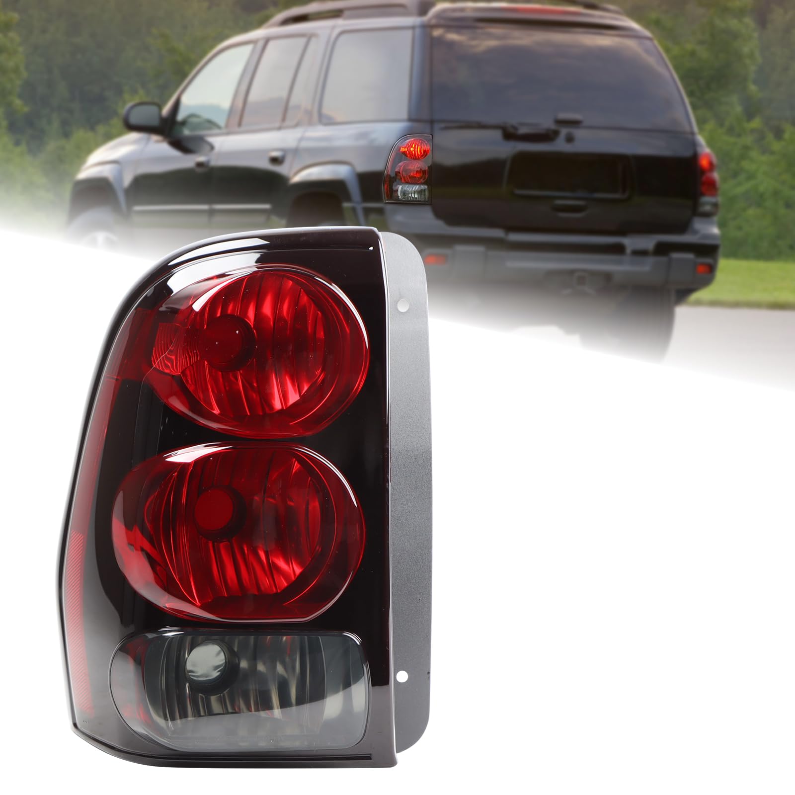 Photo 1 of Duolctrams Tail Light Assembly for 2002-2009 Chevy Trailblazer Left Driver Side
