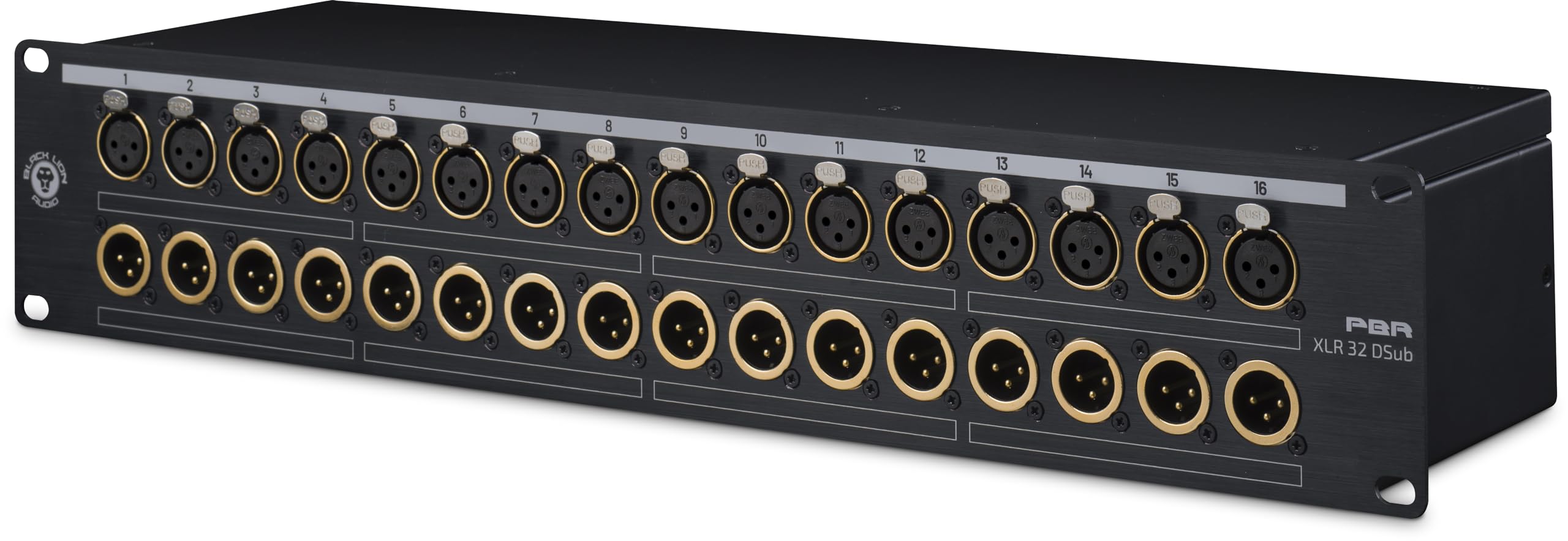 配信機器・PA機器・レコーディング機器 Black Lion PBR XLR Amazon | Black Lion Audio PBR XLR 32 D-sub Patchbay | PA