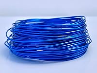 Vista 13 de Alambre de aluminio anodizado calibre 15 de 49 pies para hacer joyas y manualidades (0.059 in, negro, 41510)