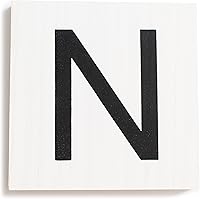 Vista 55 de Stiles Letras en Azulejos, Decoración de Pared, Letras de Crucigrama de Madera para Sala de Estar, Comedor, Cocina o Dormitorio, Letreros Familiares