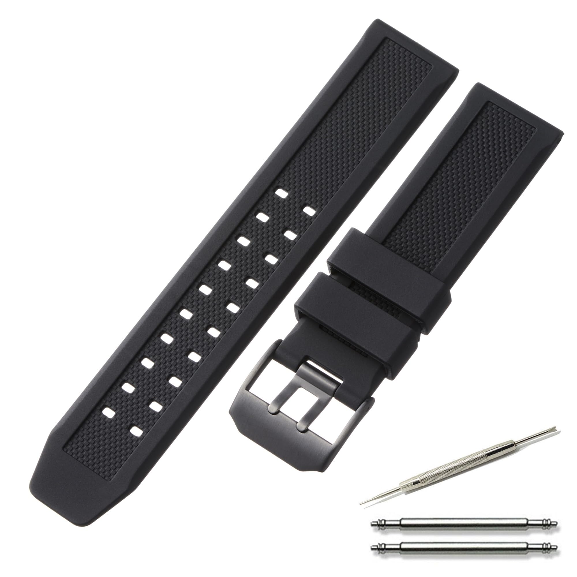 ☆Luminox ルミノックス純正バンド互換品☆ ラグ幅23mm 時計ベルト ラバーバンド （カルム）