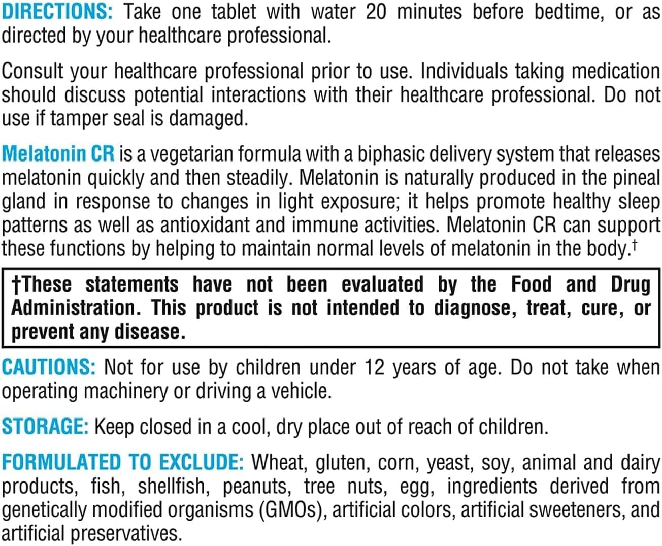 XYMOGEN Melatonin CR - 5 mg Melatonin Extended Release Tablets - Sleep Cycle & Circadian Rhythm Support - Vegetarian, Dairy-Free & Non-GMO - 90 Tablets
