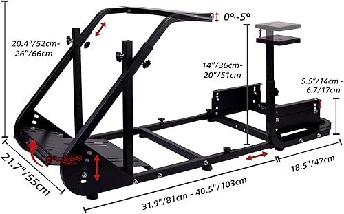 Miniatura 2 de Marada G920 - Soporte para ruedas G27 G25 G29 y G920 no incluido Acero G920