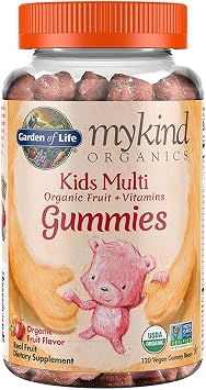 Garden of Life Organics Women's Gummy Vitamins - Berry - Certified Organic, Non-GMO, Vegan & Organics Kids Gummy Vitamins - Fruit - Certified Organic