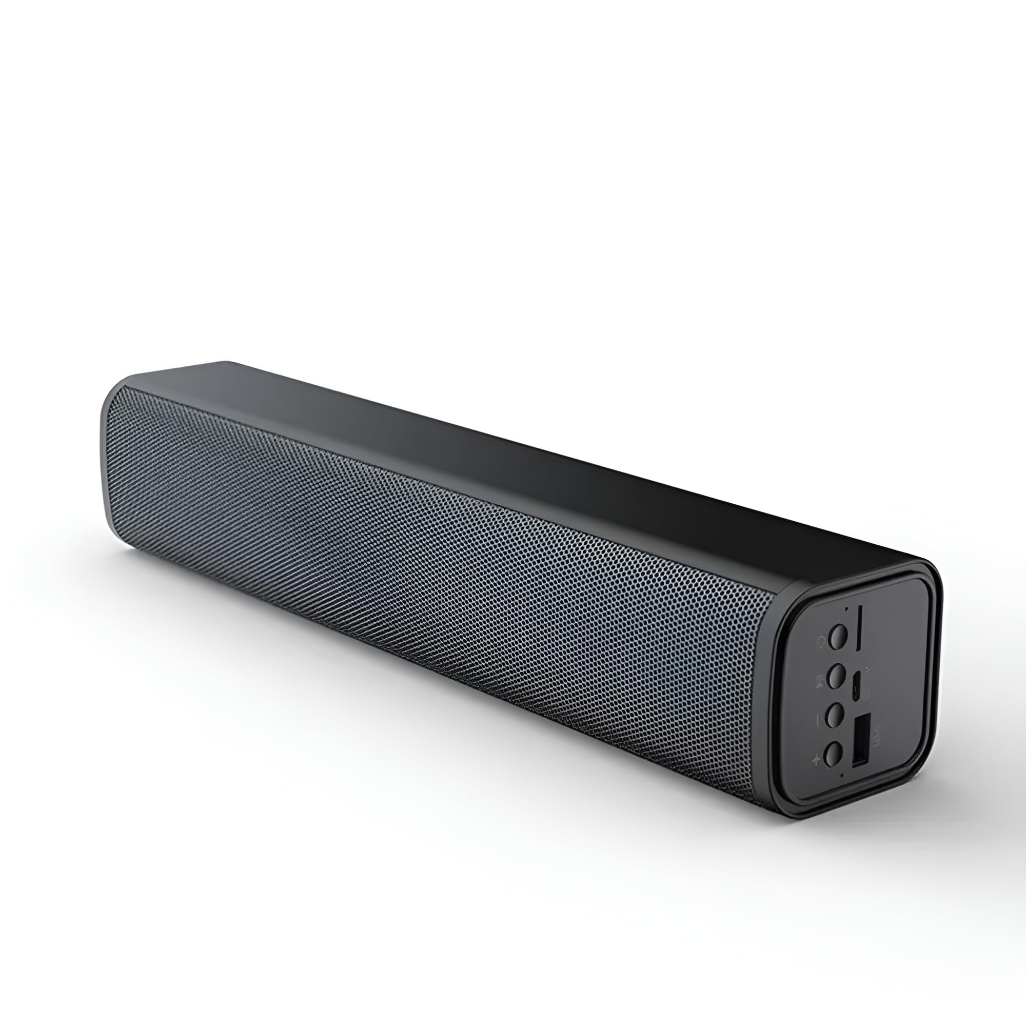 VEHOP LM Wireless 16W Bluetooth Mini Soundbar & Large Battery, Loud Sound and Thumping Bass, Also Support Phone/TV/Laptop/Tablets, Multi Modes Bluetooth/TF Card/USB Drive & Call Function