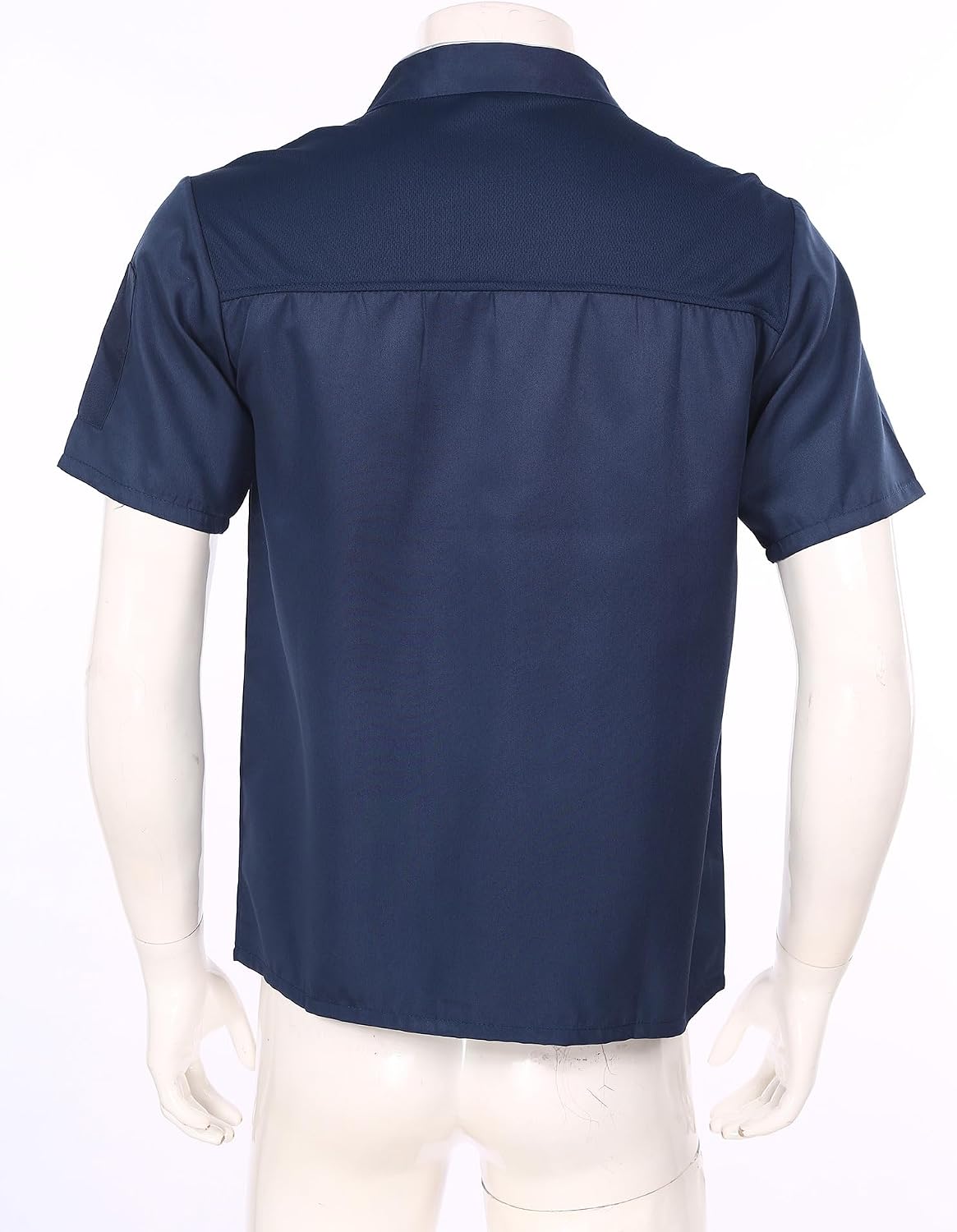 Freebily Men Women Short Sleeve Chef Coat Jacket Cooker Restaurant Uniform