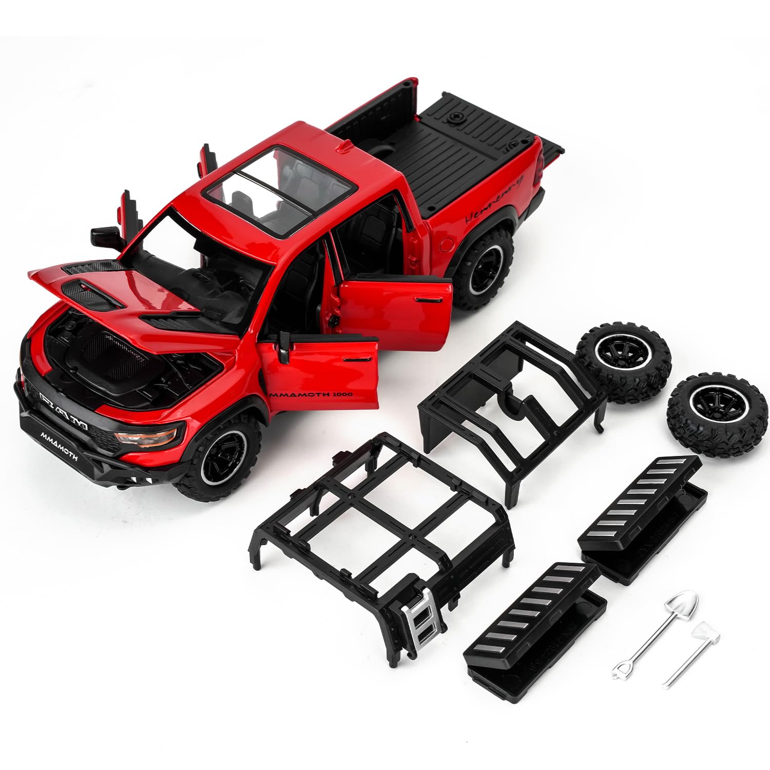 TGRCM-CZ Dodge Ram Mammoth Pick-Up Kamyon Modeli Araba, Çinko