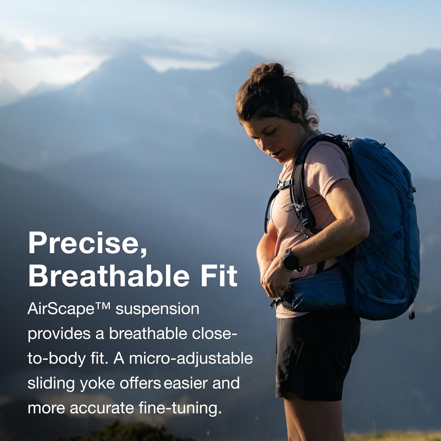 Osprey Tempest 26L Women's Lightweight Hiking Backpack - Daypack for Travel & Camping, Deep Fig/Hotspot Pink - Image 3