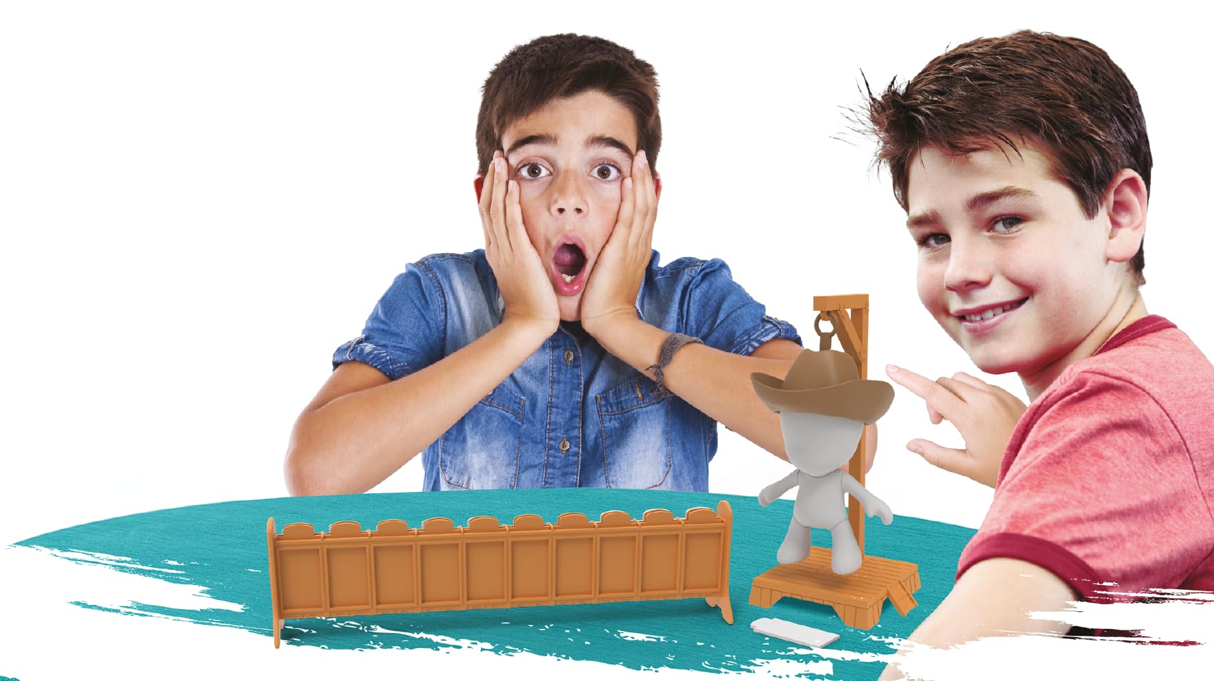 Joe Le Pendu, Gioco da tavolo Intemporale - Devine La Parola Prima di essere impiccato, Rapidità e riflessione, 2 giocatori e più, per bambini dai 6 anni, GP100, Marrone