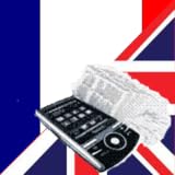Translates from English to French and from French to English