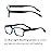 Readerest Blue Light Blocking Reading Glasses (Blue, 2.00 Magnification) Computer Eyeglasses With Thin Reflective Lens, Antiglare, Eye Strain, UV Protection, Stylish For Men And Women