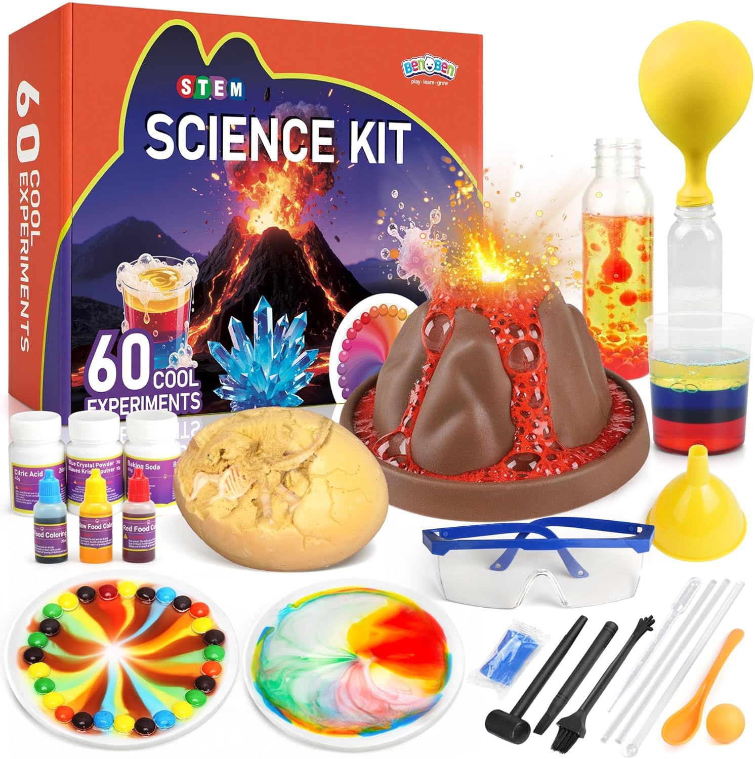 benben 60+ expériences scientifiques