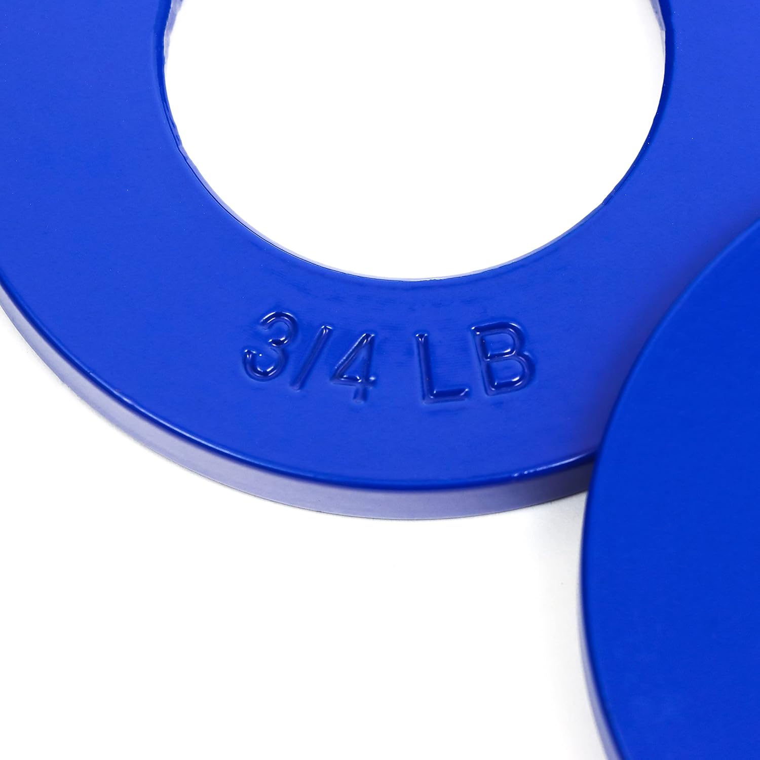 Fractional Weight Plates - 2 Each of 1/4, 1/2, 3/4, 1 lb. Total Set of 8 by Trademark Innovations