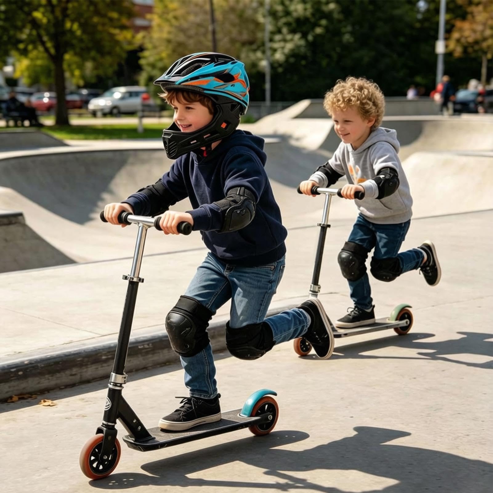 Casque De Protection pour,Résistant aux Rayures et Respirant - Casque Intégral pour Vélo De Route - Adapté Aux Escalade Trottinette Cyclisme Ski Skateboard Patinage À roulettes