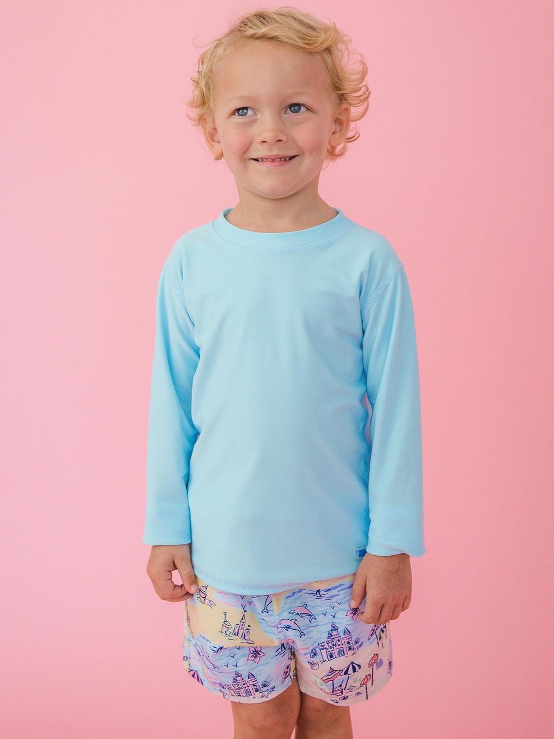 RUGGEDBUTTS Boys UPF50+ Stretch Swim Trunks - Image 2