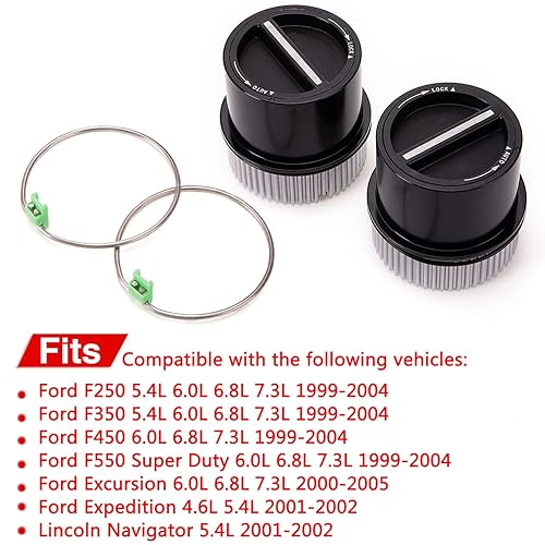 Miniatura 3 de Reemplazo del buje de bloqueo automático 4WD para Ford F250 F350 F450 F550 Super Duty 2000-2005 Ford Excursion 2001 2002 Lincoln Navigitor