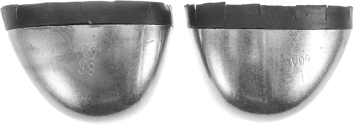 Didiseaon Protective Steel Toe Caps Work Boot Toe Guards for Men Industrial Safety Footwear Head Protector Non-Standard Size 41 with Anti-Smash Rubber Strip