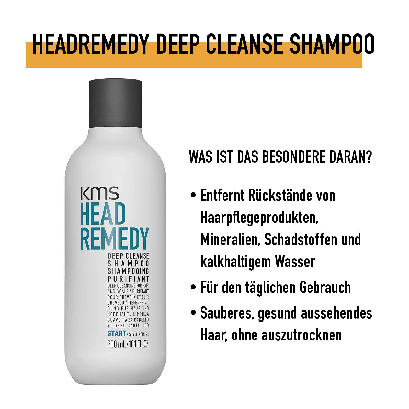 KMS HEADREMEDY Deep Cleanse Shampoo