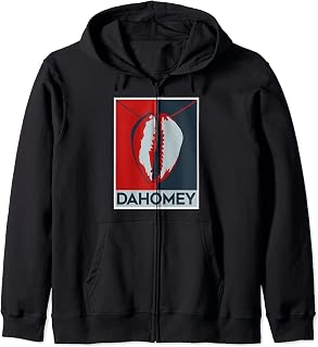 Cowrie shell Zip Hoodie