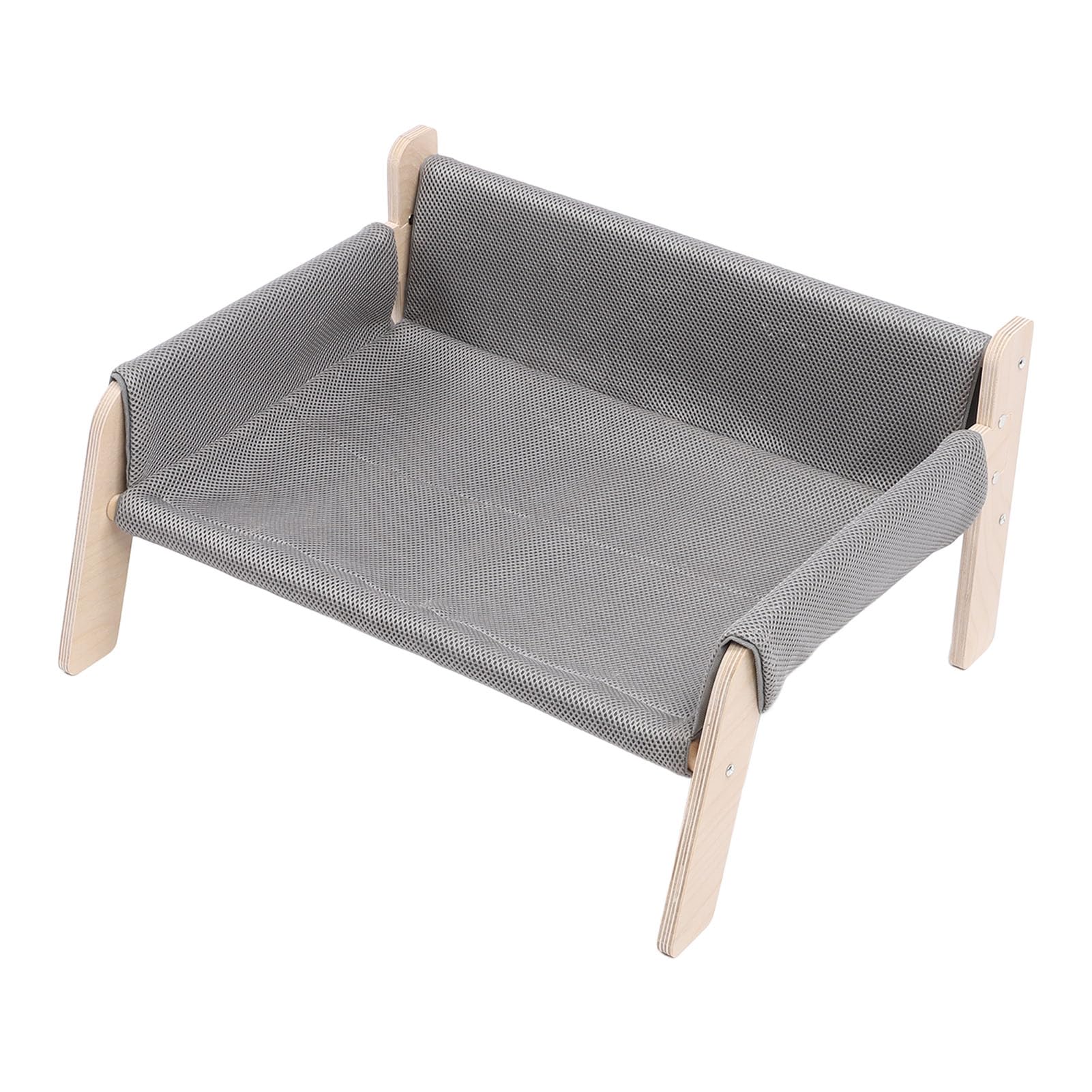 Hamac pour chat gris pour créer un coin sieste surélevé et chaleureux au salon