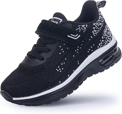 Kids Tennis Running Shoes Boys Girls Athletic Lightweight Sports Walking Sneakers