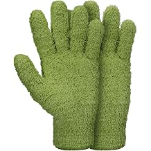 Abeillo Microfiber Gloves for Plants Dusting Cleaning, Reusable Washable Cleaning Gloves Mittens House Cars Blinds Dusting