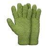 Abeillo Microfiber Gloves for Plants Dusting Cleaning, Reusable Washable Cleaning Gloves Mittens House Cars Blinds Dusting(Leaf Green)