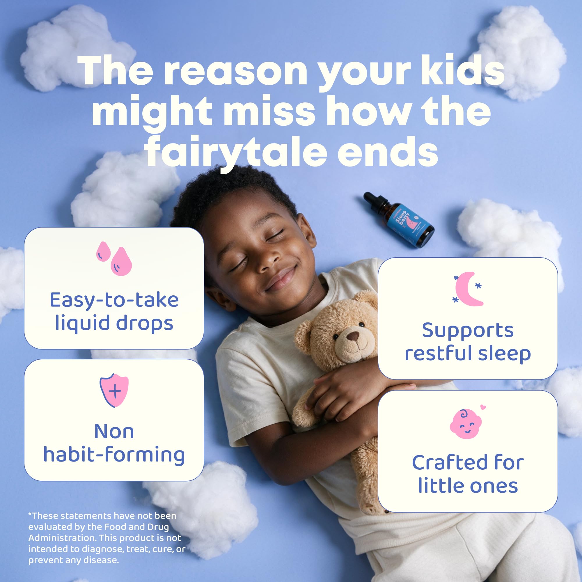 JoySpring Melatonin for Kids 3mg Liquid Drops, SleepBerry, 1 fl oz — Amazon image 2