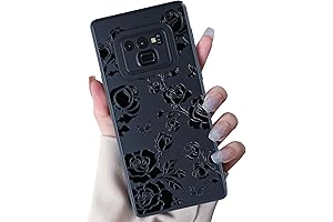 Exquisite Protection for Your Samsung Galaxy Note 9: MINSCOSE Slim Silicone Case with Rose Motif