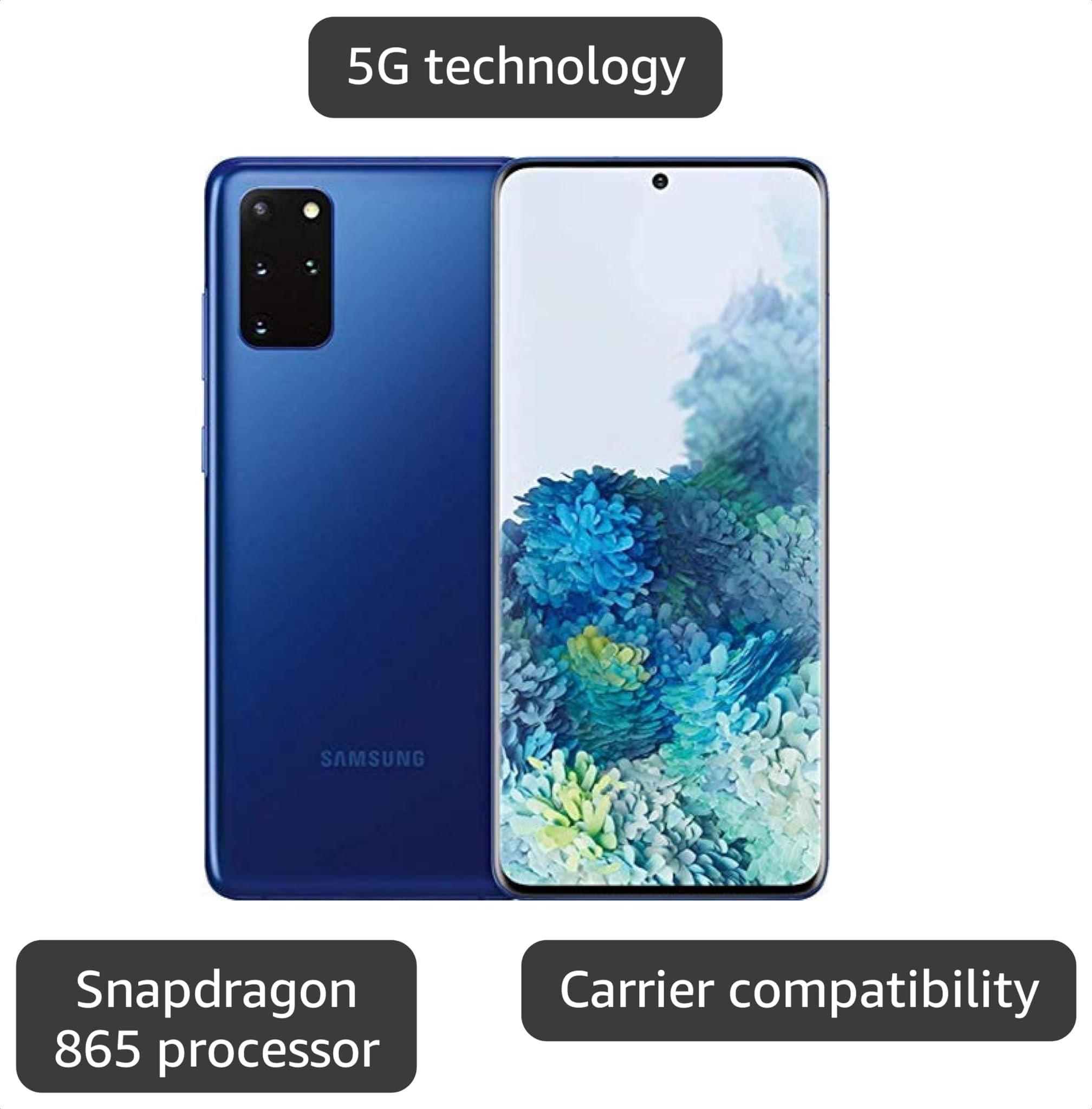 Samsung Galaxy S20プラス 5G 本体 Amazon.com: Samsung Galaxy S20+ 5G 128GB Factory Unlocked