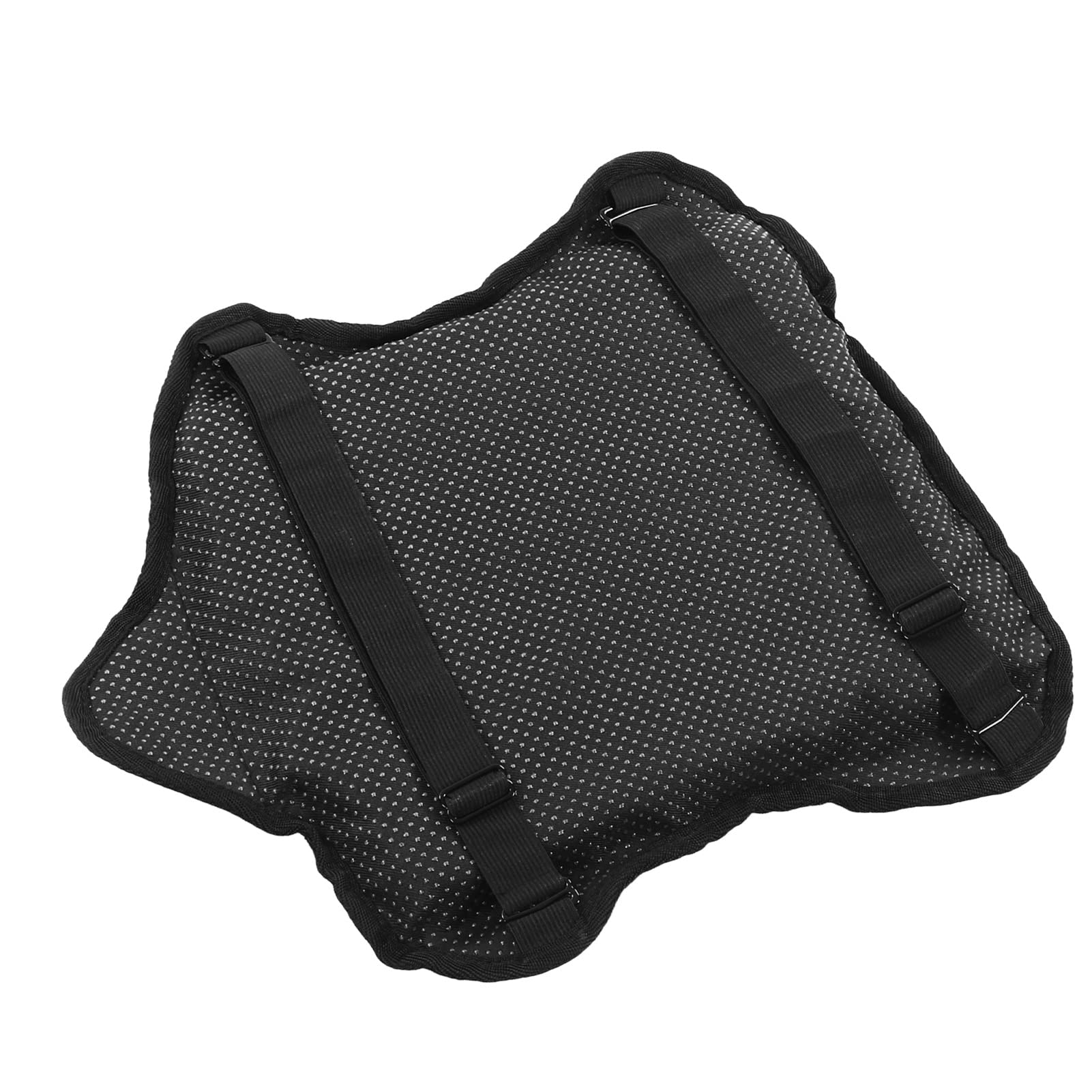 Dioche Passeggero Passeggero Moto Fodera in Rete per Cuscino del Sedile in Gel per Moto - Cuscino per Sedile Rinfrescante Traspirante per Assorbimento degli Urti per il Comfort della