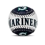 Franklin Sports Seattle Mariners MLB Team Baseball - MLB Team Logo Soft Baseballs - Toy Baseball for Kids - Great Decoration for Desks and Office