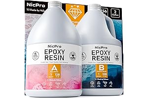 Nicpro Food Safe Epoxy Resin Kit: Crystal Clear Perfection for Culinary Creations